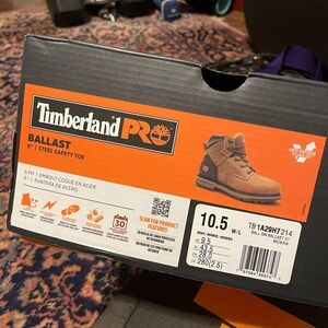 Timberland PRO Ballast Steel Toe Boots - Tan